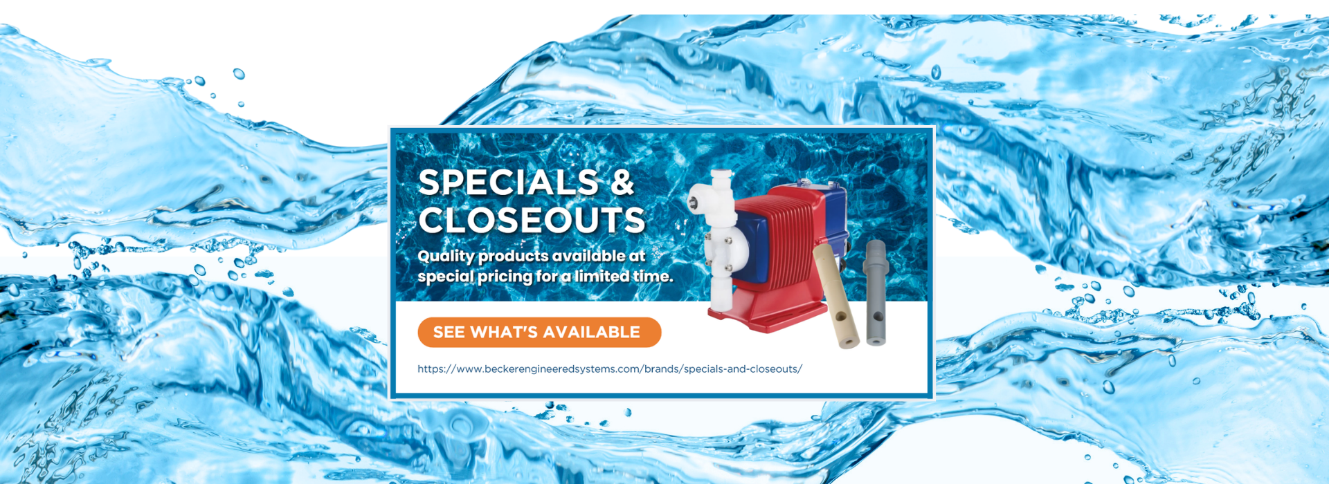 Specials and Closeouts